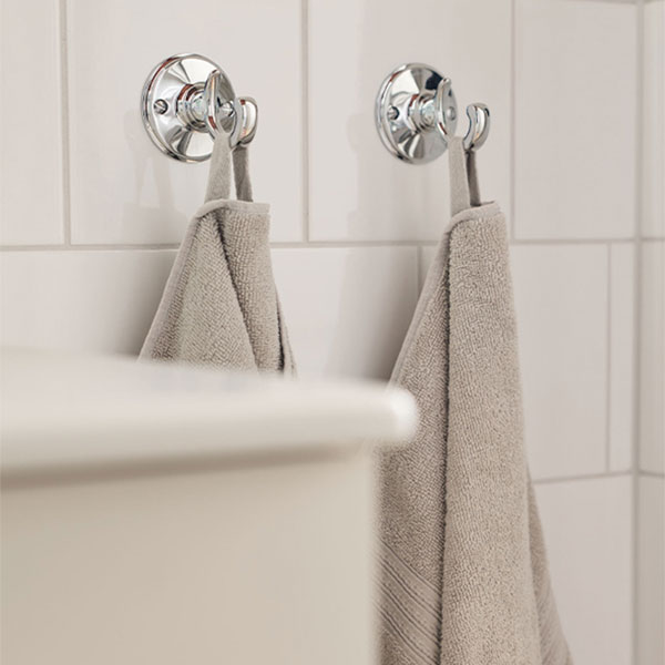 Additional image of Miller Stockholm Traditional Round Single Robe Hook