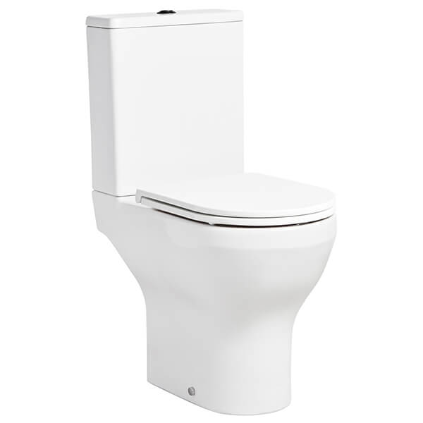 Tavistock Micra Evo Comfort Height Open Back Close Coupled WC Pan with Seat and Cistern