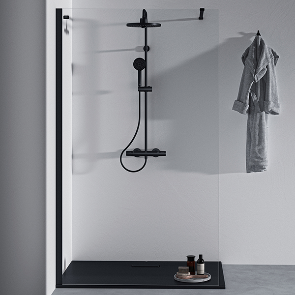 Alternate image of Ideal Standard Ceratherm T25+ Thermostatic Exposed Valve with Shower Set