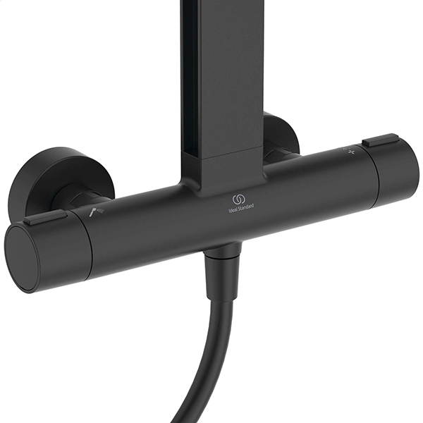Alternate image of Ideal Standard Ceratherm Alu+ Exposed Thermostatic Shower System