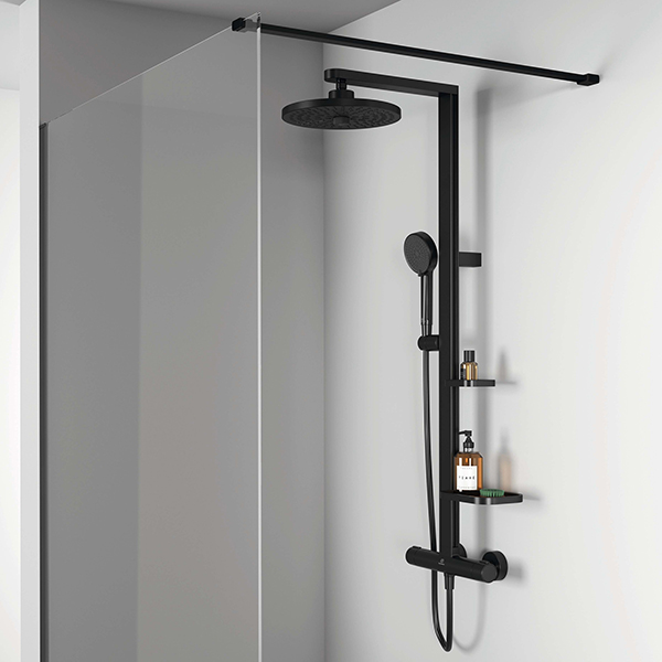 Alternate image of Ideal Standard Ceratherm Alu+ Exposed Thermostatic Shower System