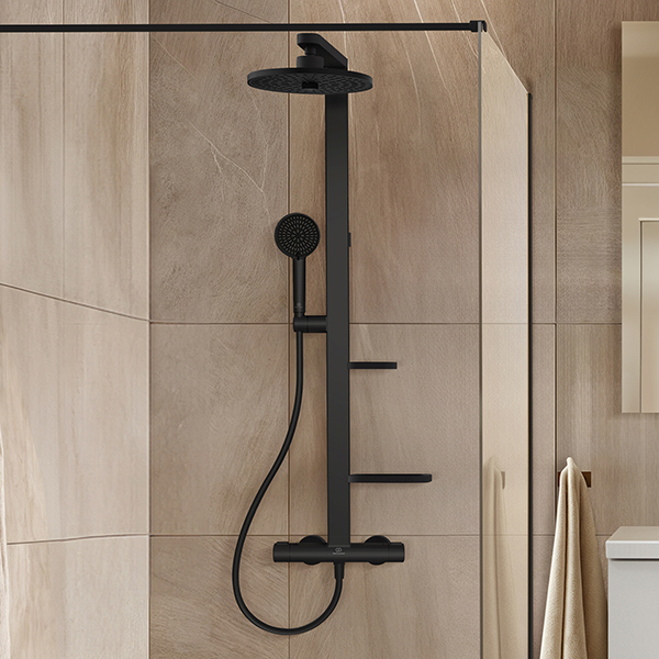 Alternate image of Ideal Standard Ceratherm Alu+ Exposed Thermostatic Shower System