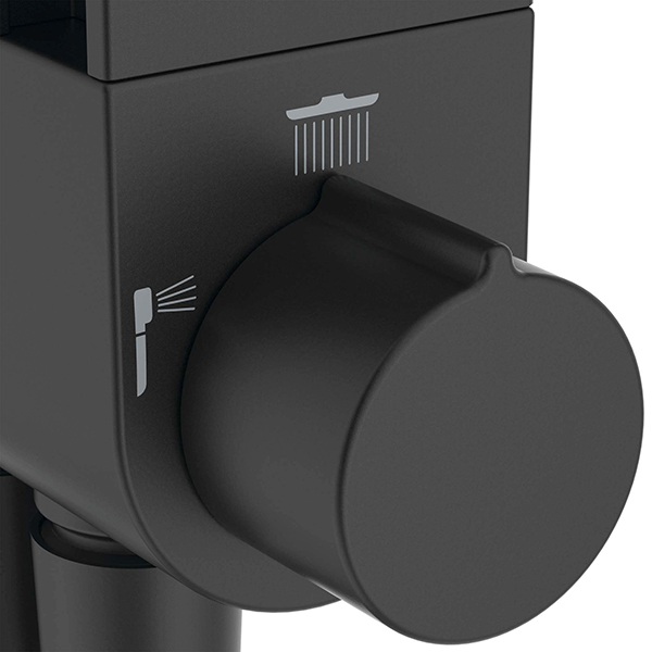 Alternate image of Ideal Standard Ceratherm Alu+ Slide Rail Kit with 2 Spray Pattern Handset and Shelves