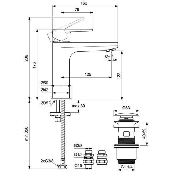 Technical drawing QS-V110225 / BD829RO