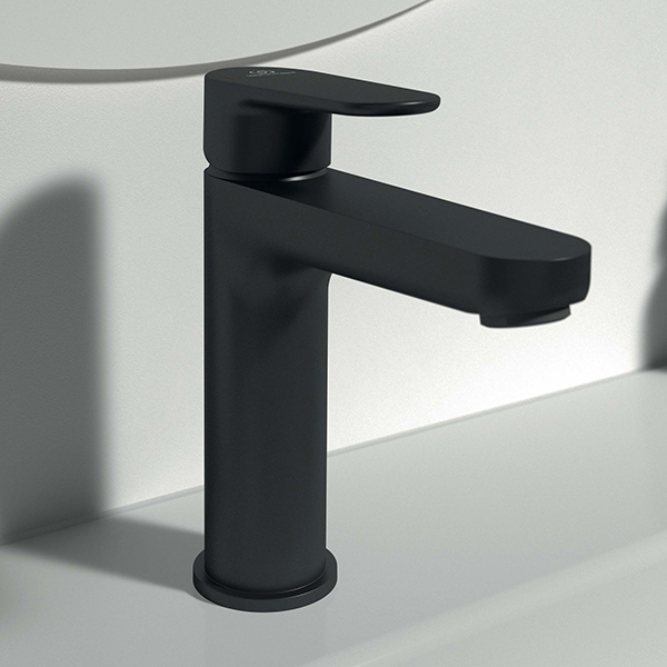 Alternate image of Ideal Standard Cerafine-O Basin Mixer Tap with Clicker Waste - Flat Lever Handle