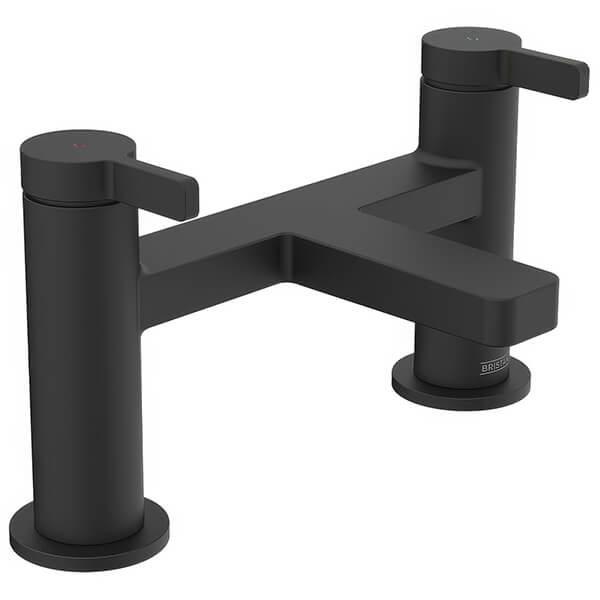 Alternate image of Bristan Elevar Contemporary Deck Mounted Bath Filler Tap - Lever Handles