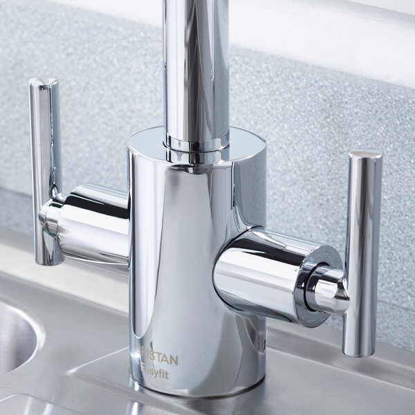 Additional image of Bristan Artisan Contemporary Kitchen Mixer Tap with Easyfit Base - Stick Handles