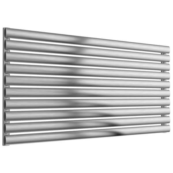 Additional image of Reina Artena Horizontal Contemporary Column Radiator 1200 x 590mm - Stainless Steel