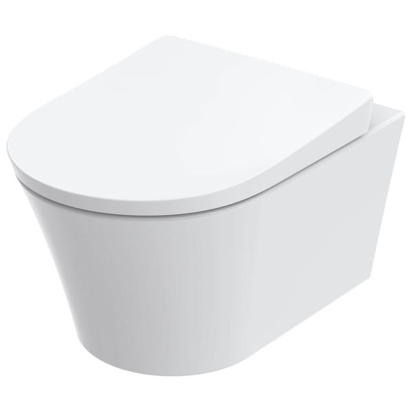 Toto GP Wall Hung Rimless Washdown WC Pan - 380 x 540mm