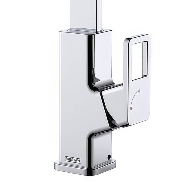 Additional image of Bristan Spruce Easyfit L-Shaped Kitchen Sink Mixer Tap with Swivel Spout - Loop Handle