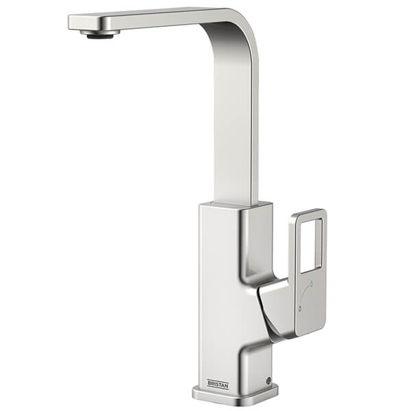Alternate image of Bristan Spruce Easyfit L-Shaped Kitchen Sink Mixer Tap with Swivel Spout - Loop Handle