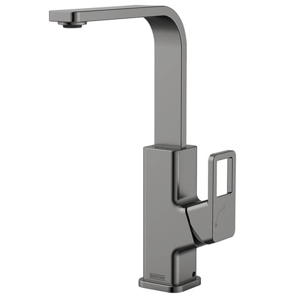 Alternate image of Bristan Spruce Easyfit L-Shaped Kitchen Sink Mixer Tap with Swivel Spout - Loop Handle