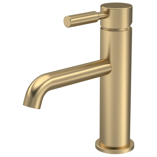 Additional image of Hudson Reed Tec Contemporary Mono Basin Mixer Tap with Push Button Waste - Stick Handle