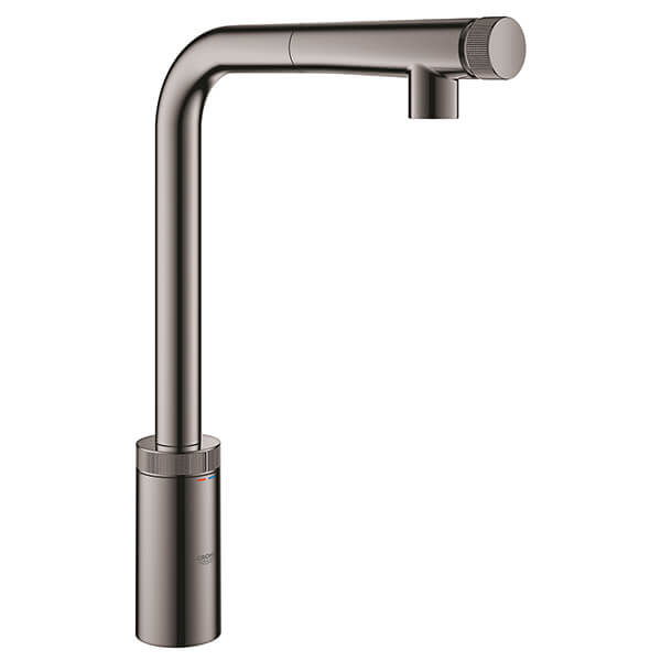 Alternate image of Grohe Minta SmartControl L-Shaped Pull-Out Kitchen Sink Mixer Tap with Swivel Spout