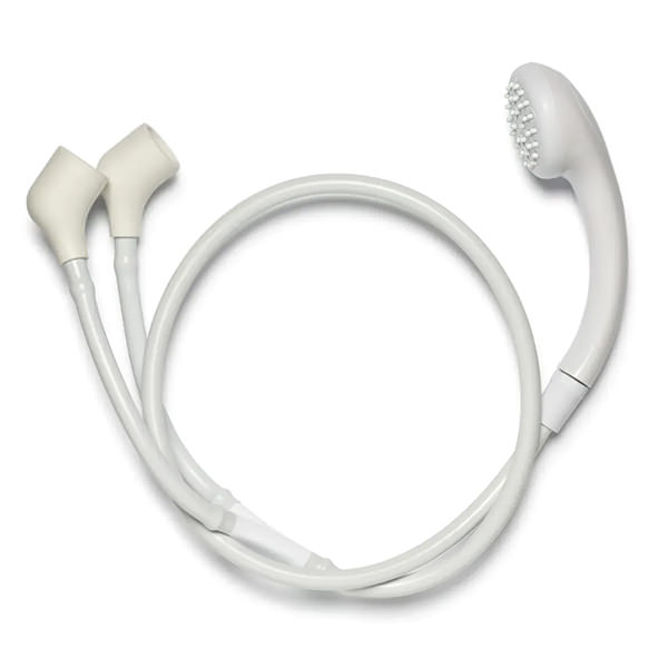 Croydex White Bath and Shampoo Shower Spray - 1-Metre Long Hose