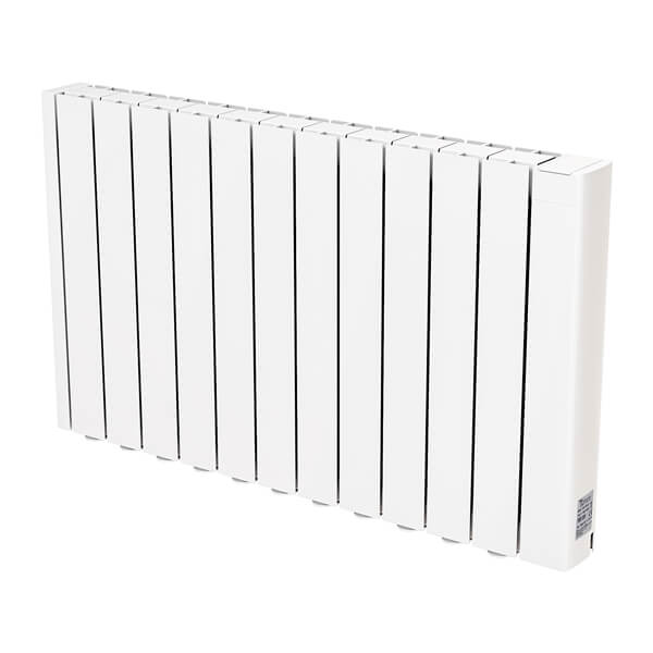 Alternate image of ThermoSphere V2 Flat Panel Electric Oil Filled Radiator 590mm High - Aluminium - Programmable