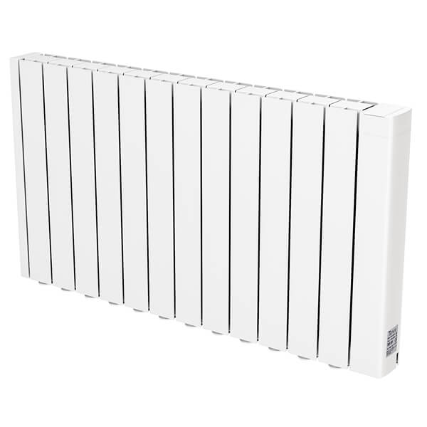 Alternate image of ThermoSphere V2 Flat Panel Electric Oil Filled Radiator 590mm High - Aluminium - Programmable