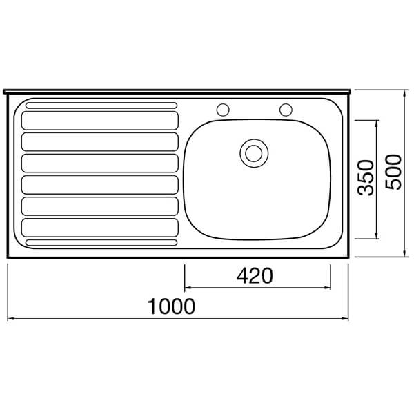 Technical drawing QS-V104622 / 105SFL|WCWO