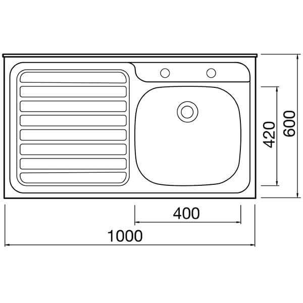 Technical drawing QS-V104622 / 105SFL|WCWO