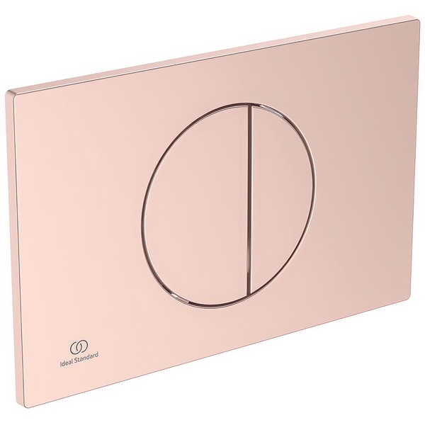 Alternate image of Ideal Standard Oleas M5 Rectangular Dual Flush Plate with Mechanical Push Buttons