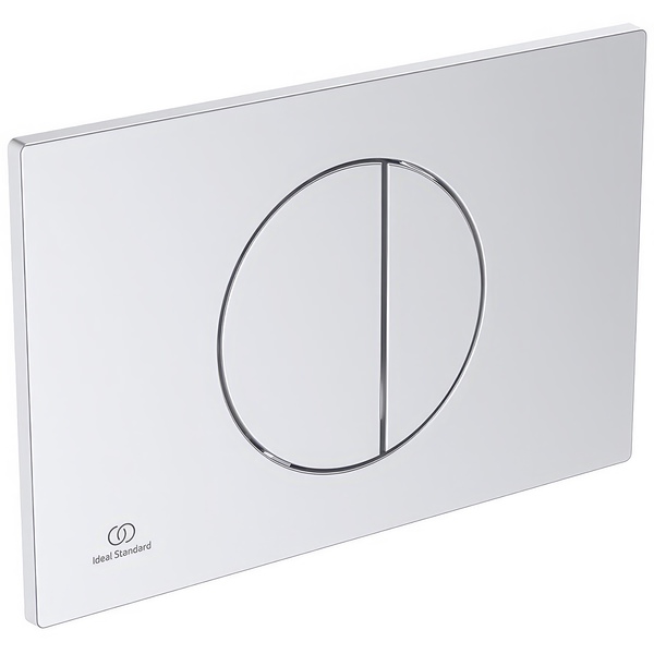 Alternate image of Ideal Standard Oleas M5 Rectangular Dual Flush Plate with Mechanical Push Buttons