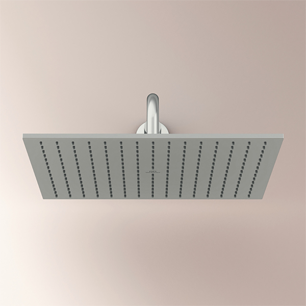 Alternate image of Ideal Standard Idealrain Fixed Square Overhead Rainshower with Swivel Joint - Single Spray