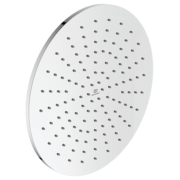 Ideal Standard Idealrain Fixed Round Overhead Rainshower with Swivel Joint - Single Spray