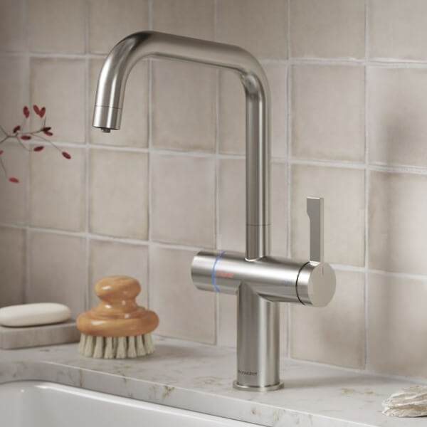 Clearwater Magus 4-in-1 Boiling Water Tap with Integrated Filter Cartridge - Single Lever Handle