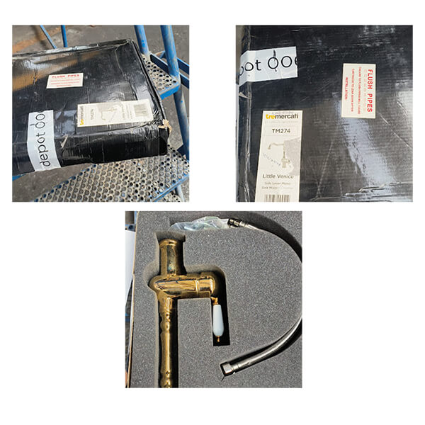 Alternate image of Tre Mercati Little Venice Side Lever Mono Kitchen Sink Mixer Tap - Ex-Display