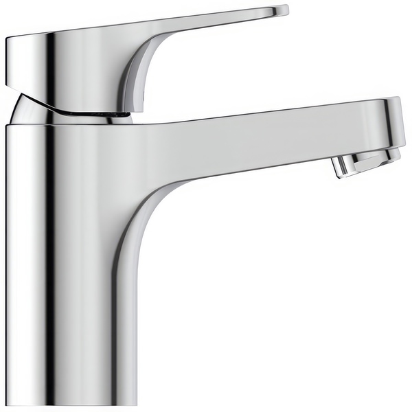 Alternate image of Ideal Standard Cerabase Chrome Basin Mixer Tap with Flat Handle - Deck Mounted