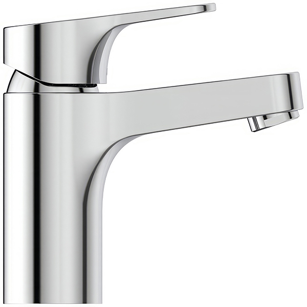Additional image of Ideal Standard Cerabase Contemporary Chrome Bath Mixer Tap - Flat Handle