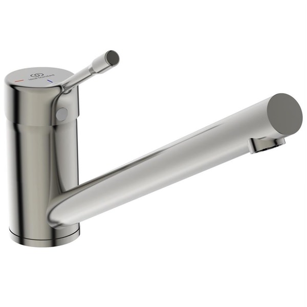 Additional image of Ideal Standard Ceralook Ergonomic Kitchen Mixer Tap with Low Swivel Spout - Stick Handle