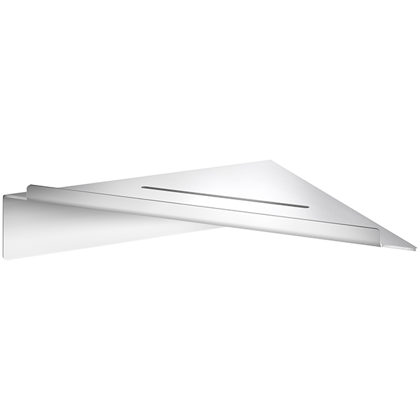 Smedbo Sideline Self Adhesive Corner Shower Shelf