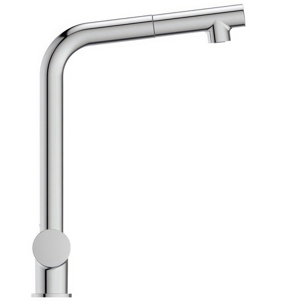 Additional image of Ideal Standard Ceralook Pull-Out Chrome Kitchen Mixer Tap with L-Shaped Swivel Spout