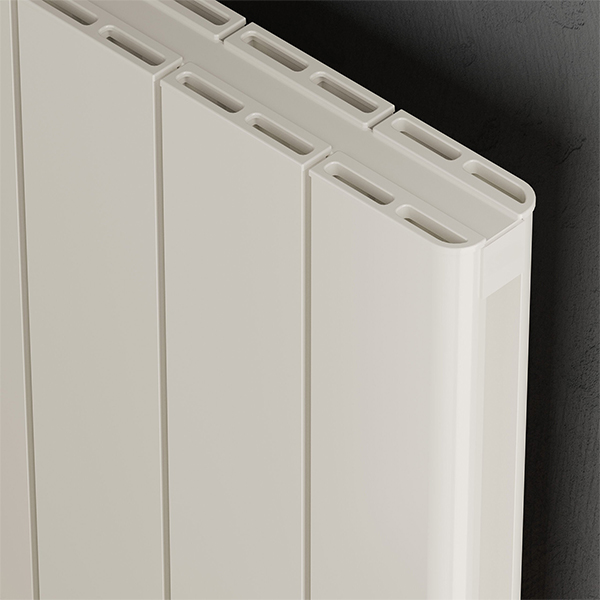Additional image of Kartell K-Rad Allegro Vertical Flat Radiator 1775mm High - Aluminium - Double Panel