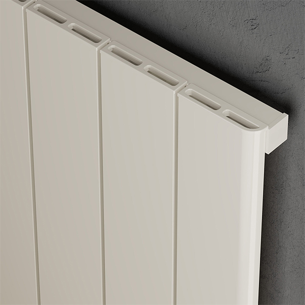 Additional image of Kartell K-Rad Allegro Horizontal Flat Panel Radiator 575mm High - Aluminium