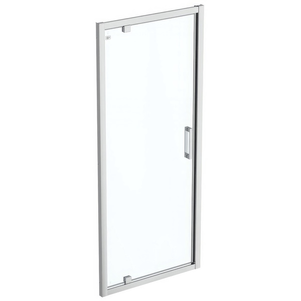 Additional image of Ideal Standard Connect-2 Pivot Shower Door with Handle 1955mm High - Bright Silver Frame