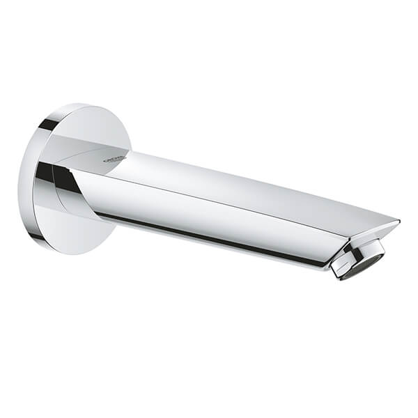 Grohe Eurosmart Contemporary Wall Mounted Chrome Bath Spout with Mousseur