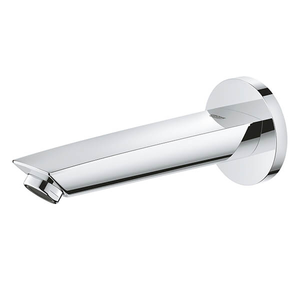 Additional image of Grohe Eurosmart Contemporary Wall Mounted Chrome Bath Spout with Mousseur