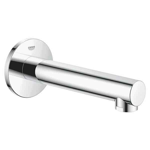 Grohe Concetto Contemporary Wall Mounted Chrome Bath Spout with Mousseur