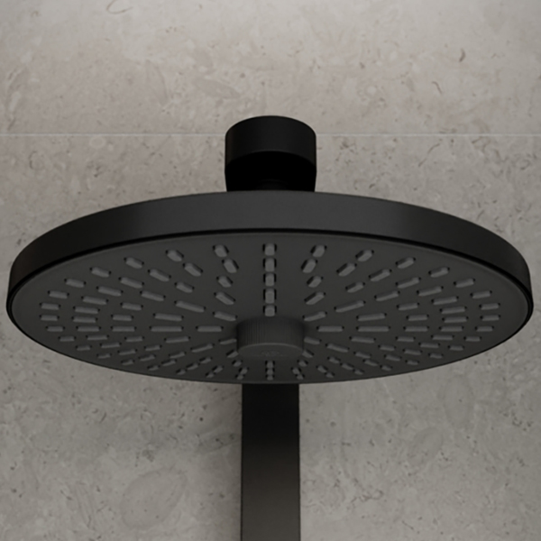 Alternate image of Ideal Standard Idealrain ALU+ Round Shower Head with Ball Joint 260 x 260mm