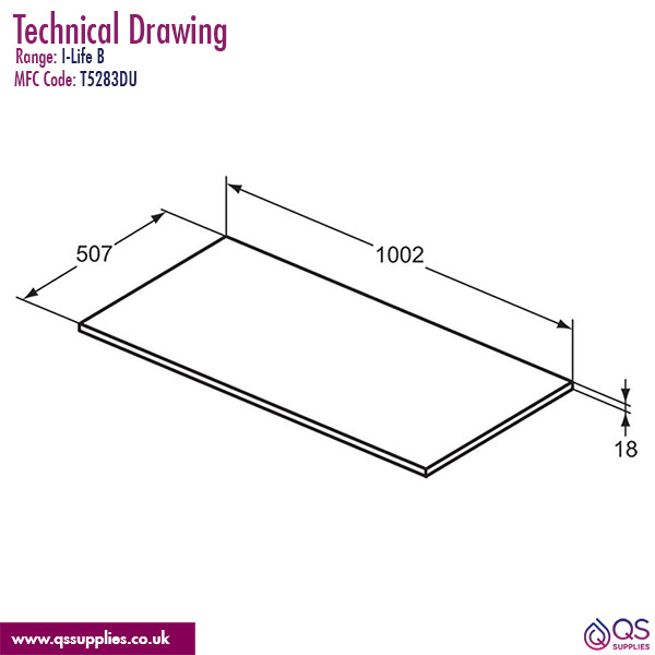 Technical drawing QS-V115508 / T5281DU