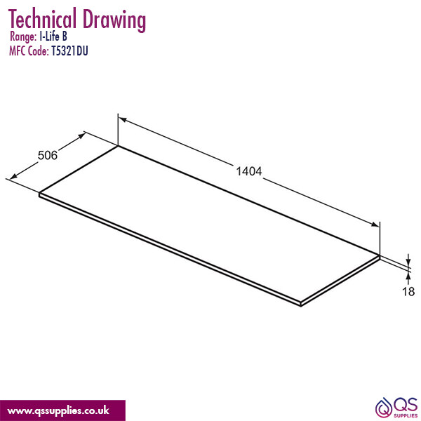 Technical drawing QS-V115508 / T5281DU