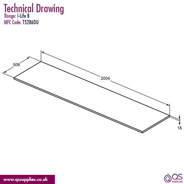 Technical drawing QS-V115508 / T5281DU