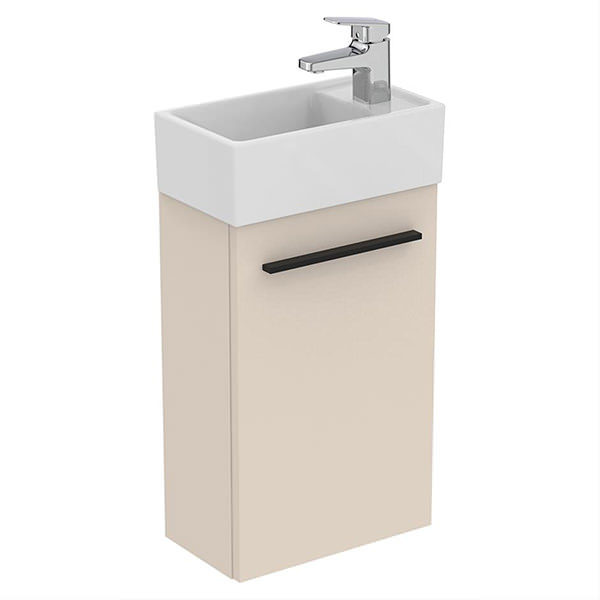 Additional image of Ideal Standard I-Life-S Compact Wall Hung Cloakroom Vanity Unit 555mm High - Single Door