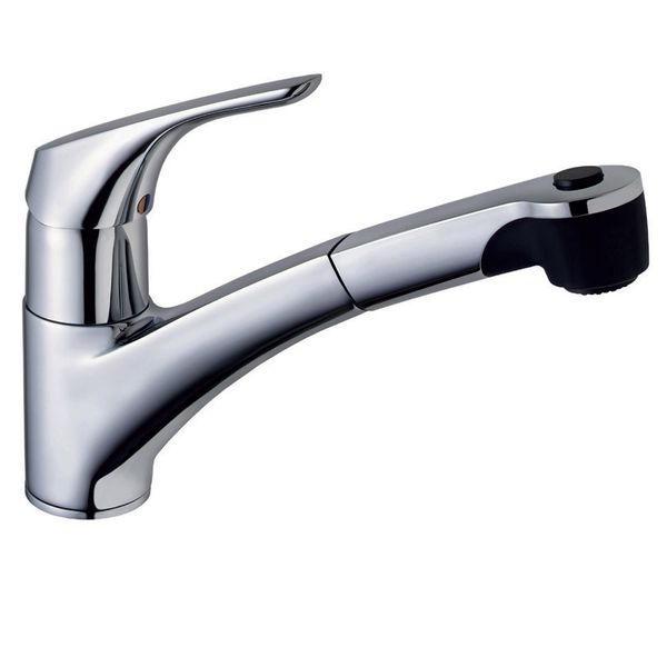 Ideal Standard Cerasprint Pull-Out Kitchen Mixer Tap with Swivel Spout - Dual Spray