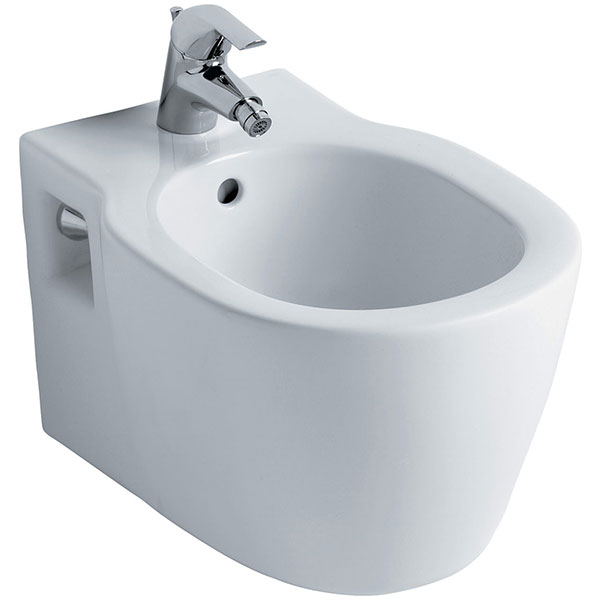 Ideal Standard Concept 540mm 1 Taphole Wall Mounted Bidet