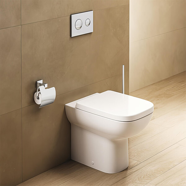 Ideal Standard I.Life-A Washdown RimLS+ Back To Wall WC Pan with Soft Close Seat