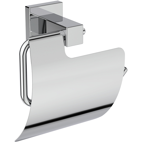 Ideal Standard Iom Square Toilet Roll Holder With Cover