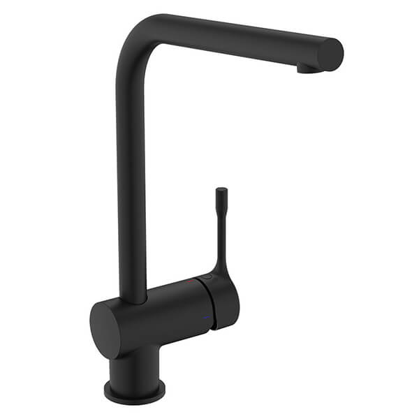 Alternate image of Ideal Standard Ceralook L-Shape Kitchen Mixer Tap with Swivel Tubular Spout - Stick Handle